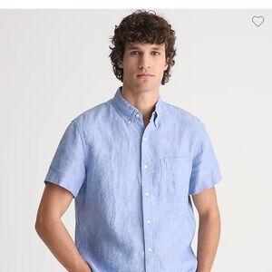 J crew men’s linen top